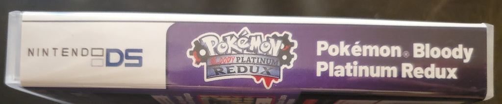 Pokemon Bloody Platinum Redux Video Game Nintendo DS with Box
